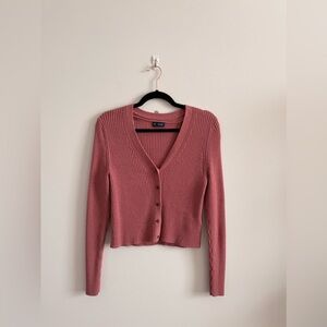 GAP Dusty Rose Cardigan Sweater